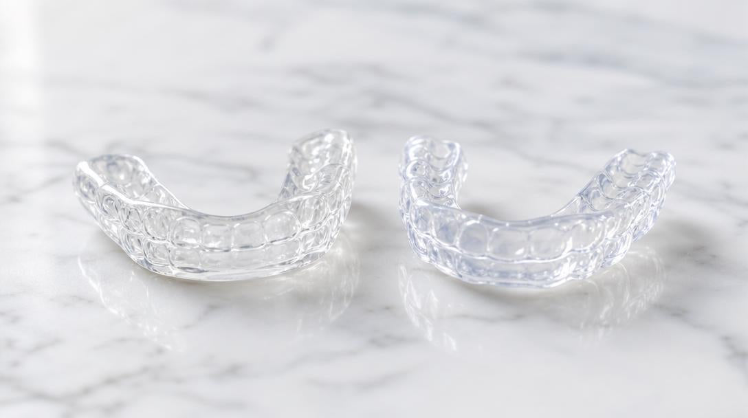 SOVA 3D vs NewSmile AU custom night guard comparison Australia — TGA-approved teeth grinding protection 2026